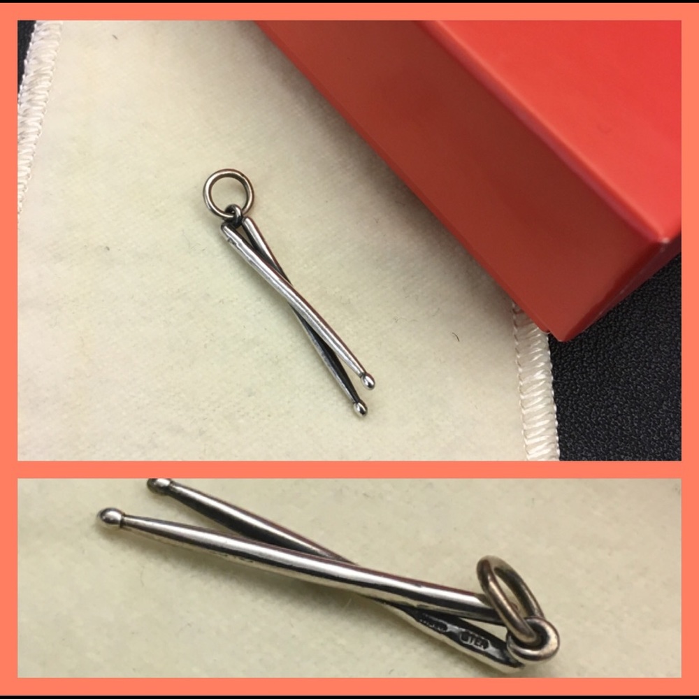 James Avery Rare retired drumstick charm